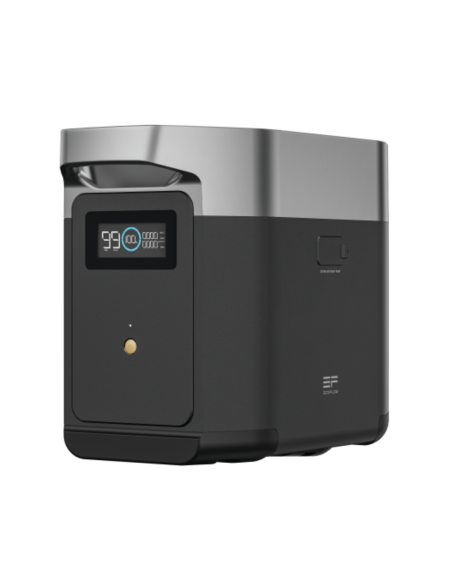 ECOFLOW Batterie Additionnelle pour Station d'Energie DELTA 2 Extra Batterie