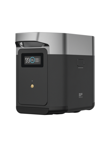 Pack ECOFLOW DELTA 2 Station d'énergie Portable au Lithium-Fer-Phosphate + Batterie Additionnelle Pour Station d'énergie
