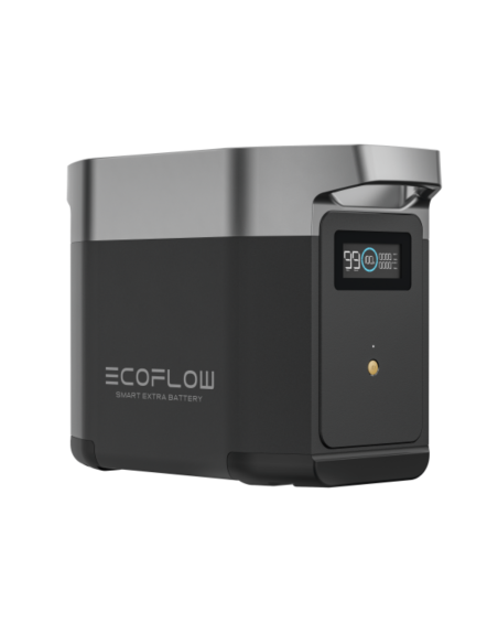 Pack ECOFLOW DELTA 2 Station d'énergie Portable au Lithium-Fer-Phosphate + Batterie Additionnelle Pour Station d'énergie