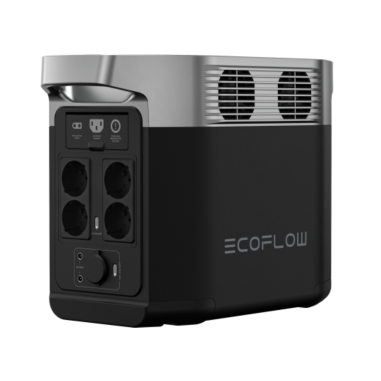 Pack ECOFLOW DELTA 2 Station d'énergie Portable au Lithium-Fer-Phosphate + Batterie Additionnelle Pour Station d'énergie