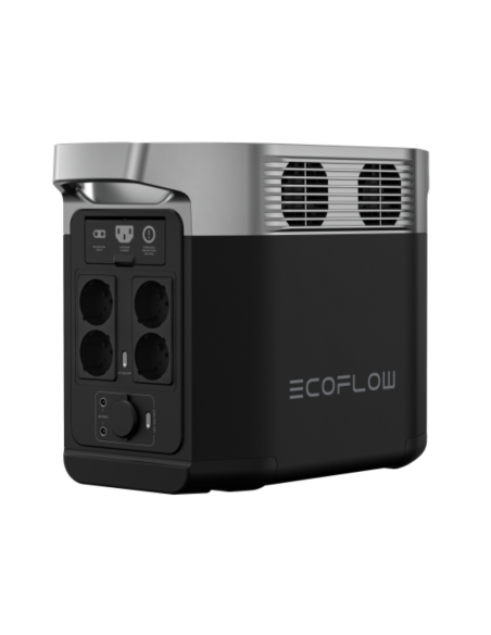 Pack ECOFLOW DELTA 2 Station d'énergie Portable au Lithium-Fer-Phosphate + Batterie Additionnelle Pour Station d'énergie