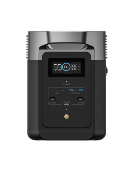 Pack ECOFLOW DELTA 2 Station d'énergie Portable au Lithium-Fer-Phosphate + Batterie Additionnelle Pour Station d'énergie