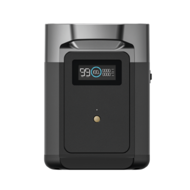 Pack ECOFLOW DELTA 2 Station d'énergie Portable au Lithium-Fer-Phosphate + Batterie Additionnelle Pour Station d'énergie