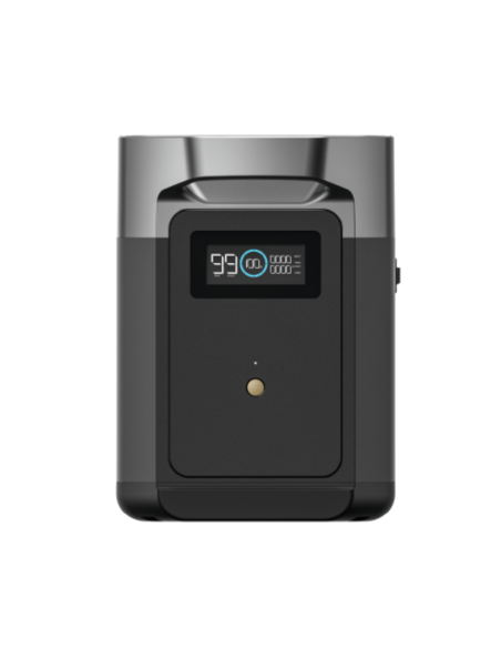 Pack ECOFLOW DELTA 2 Station d'énergie Portable au Lithium-Fer-Phosphate + Batterie Additionnelle Pour Station d'énergie