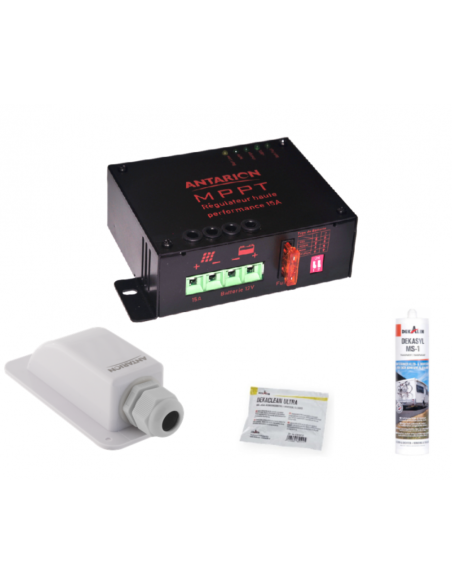 ANTARION Blister de pose solaire  Régulateur MPPT 15A Simple sortie