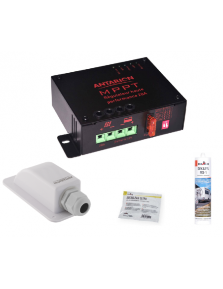 ANTARION Blister de pose Solaire  MPPT 20A - Simple sortie