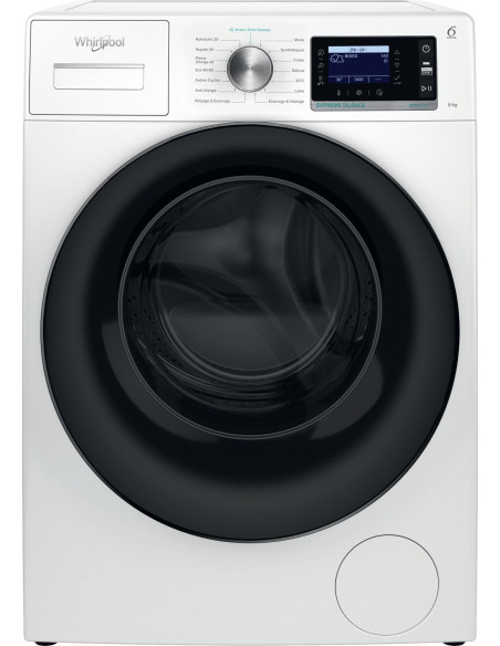 WHIRLPOOL Lave-linge Hublot 9kg 1400trs/min Moteur ZEN