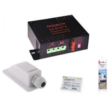 ANTARION Kit Monocristallin 160W avec Régulateur MPPT P10