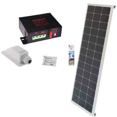 ANTARION Kit Monocristallin 160W avec Régulateur MPPT P10