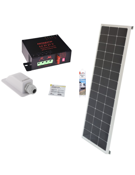 ANTARION Kit Monocristallin 160W avec Régulateur MPPT P10