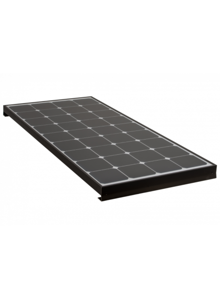 ANTARION KIT Panneau Solaire BLACK BOOSTER 120W + Régulateur + Câble 5m