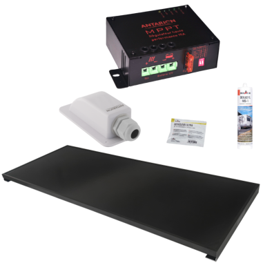 ANTARION KIT Panneau Solaire ALL BLACK 170W + Régulateur + Câble