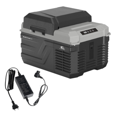Pack EZA Glacière à compression Blizz-E One 11 litres Camping-car + Adaptateur 12/220V