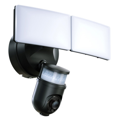 Projecteur LED avec caméra WiFi motorisée Full HD Tuya