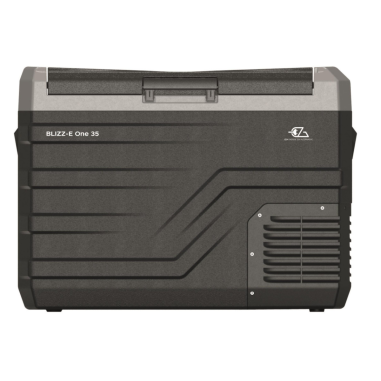 EZA Glacière à compression Blizz-E One 27 litres Camping-car + EZA Adaptateur 12/220 Volts
