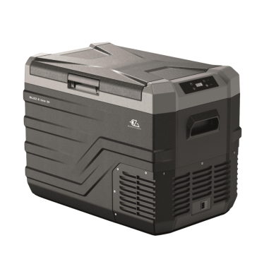 EZA Glacière à compression Blizz-E One 27 litres Camping-car + EZA Adaptateur 12/220 Volts