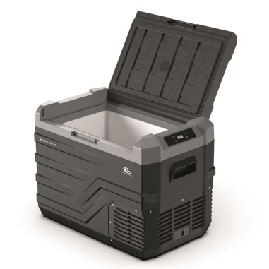 EZA Glacière à compression Blizz-E One 27 litres Camping-car + EZA Adaptateur 12/220 Volts