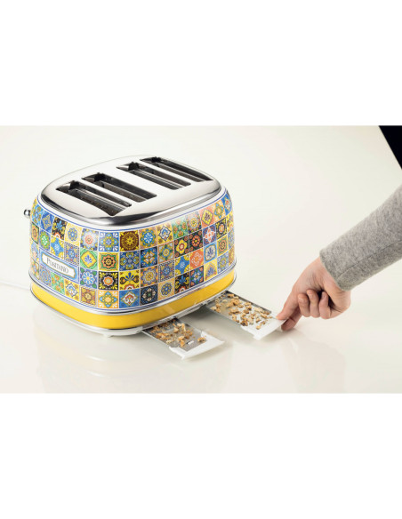 Grille-pain 4 fentes Ariete Positano 156 – Design rétro
