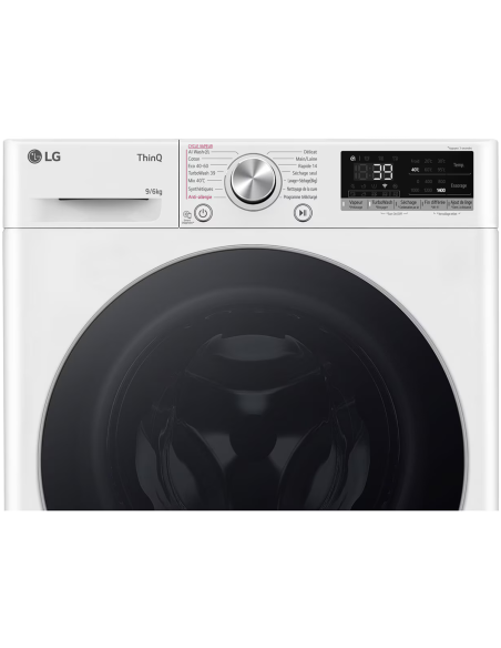 LG Lavante-Séchante 9/6kg 1400trs/min AI Direct Drive