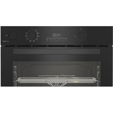 BEKO Four Encastrable Multifonction Pyrolyse 72L Fonctions AirFry et FlexiCrisp