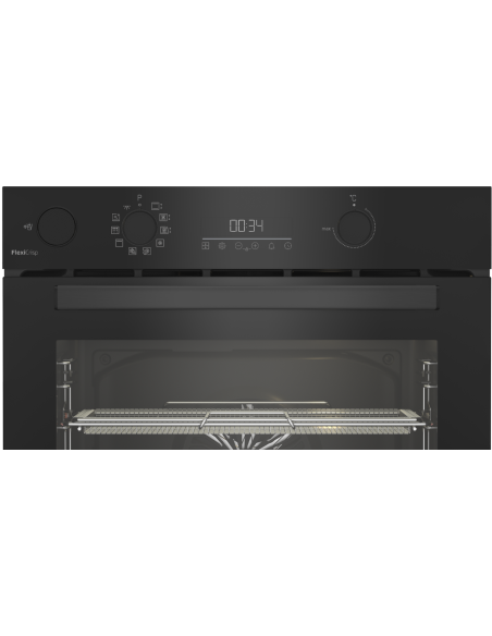 BEKO Four Encastrable Multifonction Pyrolyse 72L Fonctions AirFry et FlexiCrisp