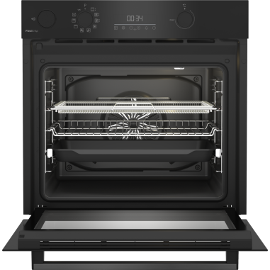 BEKO Four Encastrable Multifonction Pyrolyse 72L Fonctions AirFry et FlexiCrisp