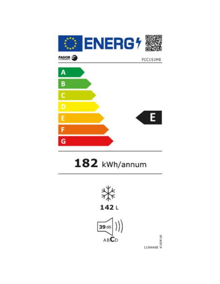 Congélateur coffre FCC151ME