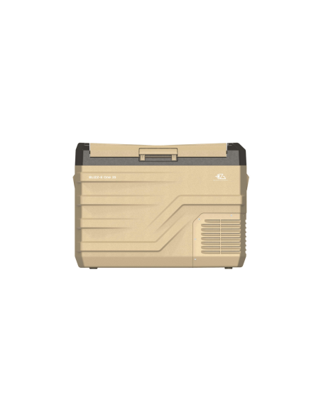 EZA Glacière à compression Blizz-E One 35 litres Camping-car + Adaptateur 12/220 Volts