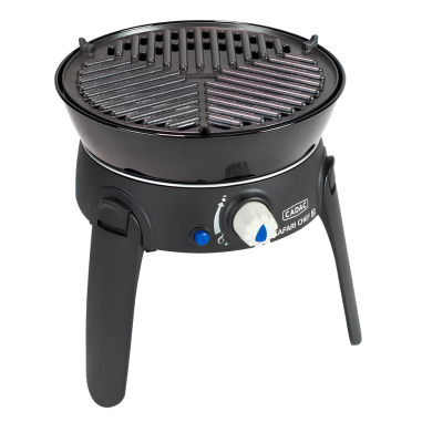 PACK CADAC Safari Chef 30 LP Barbecue Gaz + PowerPack 30bar portable + 3 Cartouches de Gaz - Camping-car