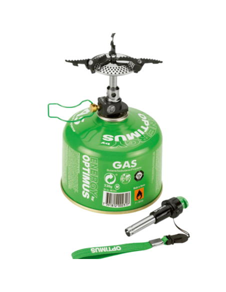 PACK OMNIA Four Nomade Compact + OPTIMUS Réchaud à Gaz + CADAC Cartouche de Gaz