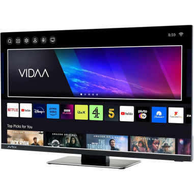 AVTEX TV 23.8'' 60cm Téléviseur DVD Full HD Smart TV VIDAA Camping-car