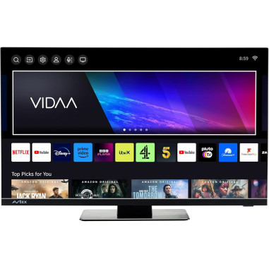 AVTEX TV LED 39'' 99cm Téléviseur Full HD Smart TV VIDAA Camping-car