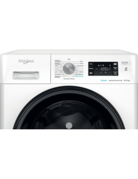 WHIRLPOOL Lave-linge séchant 9/6Kg 1400trs/min Fresh Care+