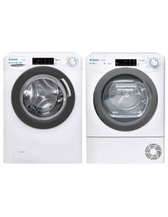 Pack CANDY Lave-linge Hublot 13kg 1400trs/min + Sèche-Linge Condensation 10kg