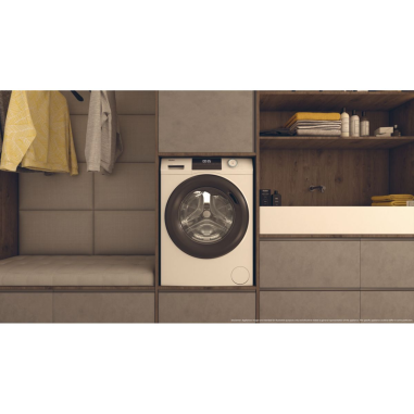 HAIER Lave-linge Hublot 10Kg 1400trs/min Refresh