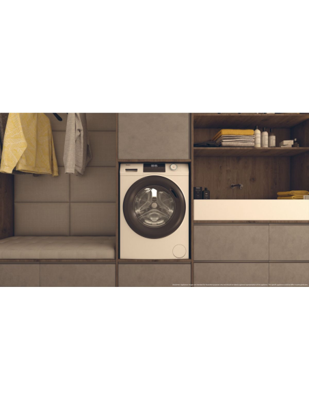 HAIER Lave-linge Hublot 10Kg 1400trs/min Refresh