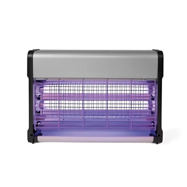 Pack PEREL Destructeur d'insectes Electrique 30W Anti-Moustiques 100m2 Silencieux + Destructeur 20W 80m2