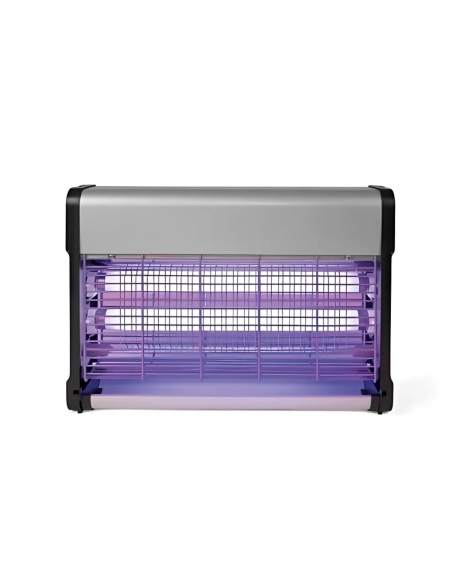 Pack PEREL Destructeur d'insectes Electrique 30W Anti-Moustiques 100m2 Silencieux + Destructeur 20W 80m2