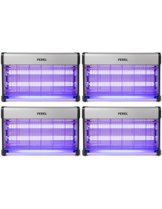 PEREL Destructeur Anti Moustiques Insectes 30W Désinsectiseur UV