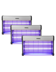 PEREL Destructeur Anti Moustiques Insectes 30W Désinsectiseur UV
