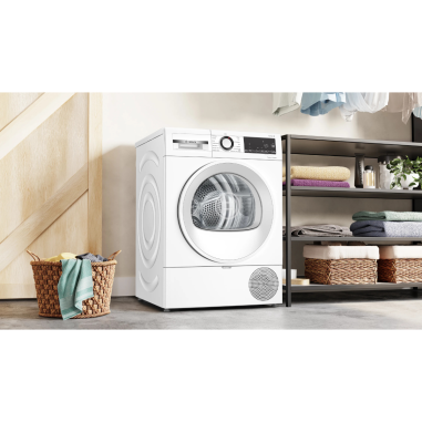 BOSCH Sèche-linge Hublot Pompe à Chaleur 9Kg 16 Programmes