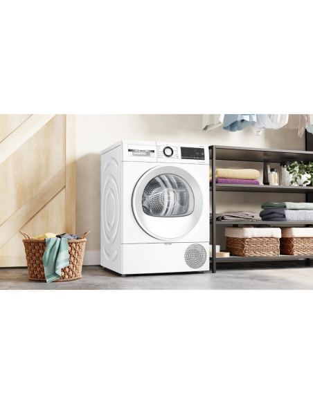 BOSCH Sèche-linge Hublot Pompe à Chaleur 9Kg 16 Programmes