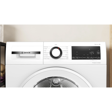 BOSCH Sèche-linge Hublot Pompe à Chaleur 9Kg 16 Programmes