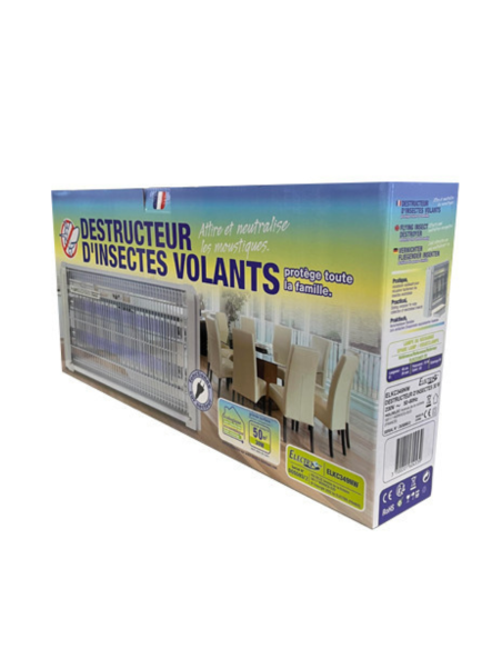 PACK ELECTRIS Destructeurs d'insectes électriques 30W + 2x20W Anti-Moustique 230V Haute tension