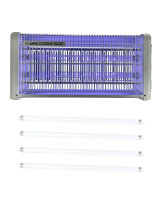Pack ELECTRIS Destructeurs d'insectes Electrique 30W Anti-Moustique + 4 tubes
