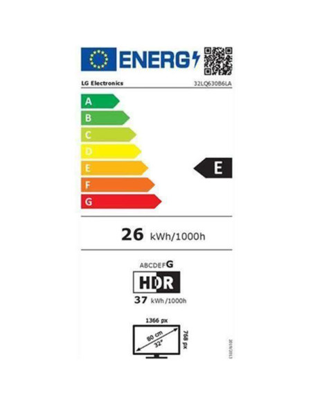 LG TV LED HDTV - 32LQ630B6LA