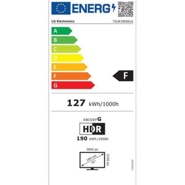 LG TV LED UHD 4K - 75UR78006LK