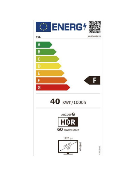TCL TV LED HDTV1080p - 40SA5409A