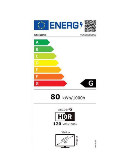 SAMSUNG TV LED UHD 4K - TU55DU8575UXXC