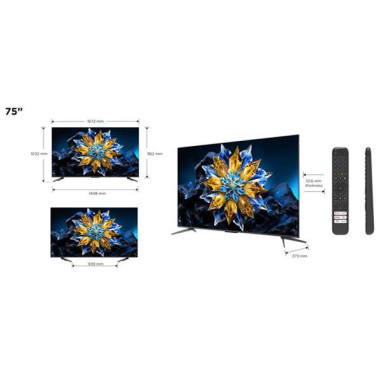 TCL TV LED UHD 4K - 75C69BPRO